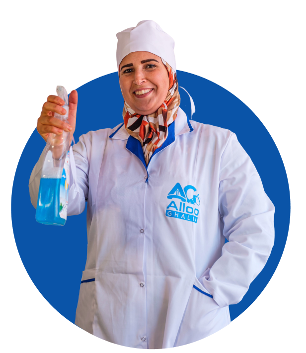 Femme de ménage professionnelle